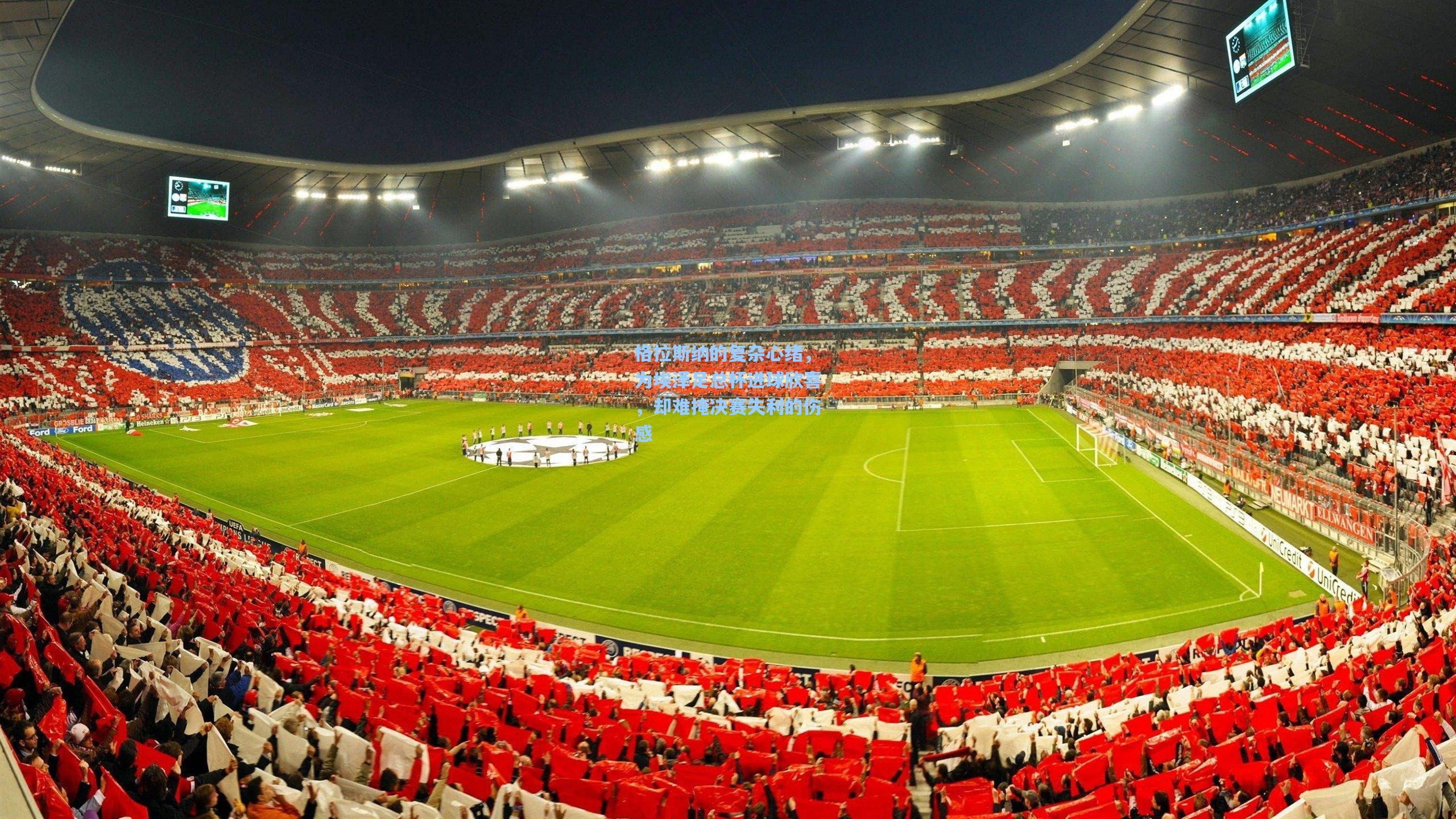 格拉斯纳的复杂心绪,为埃泽足总杯进球欣喜,却难掩决赛失利的伤感